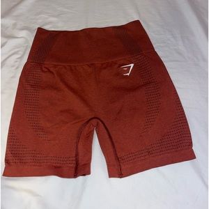 Gymshark Brick Red Marl Vital Seamless 2.0 Shorts